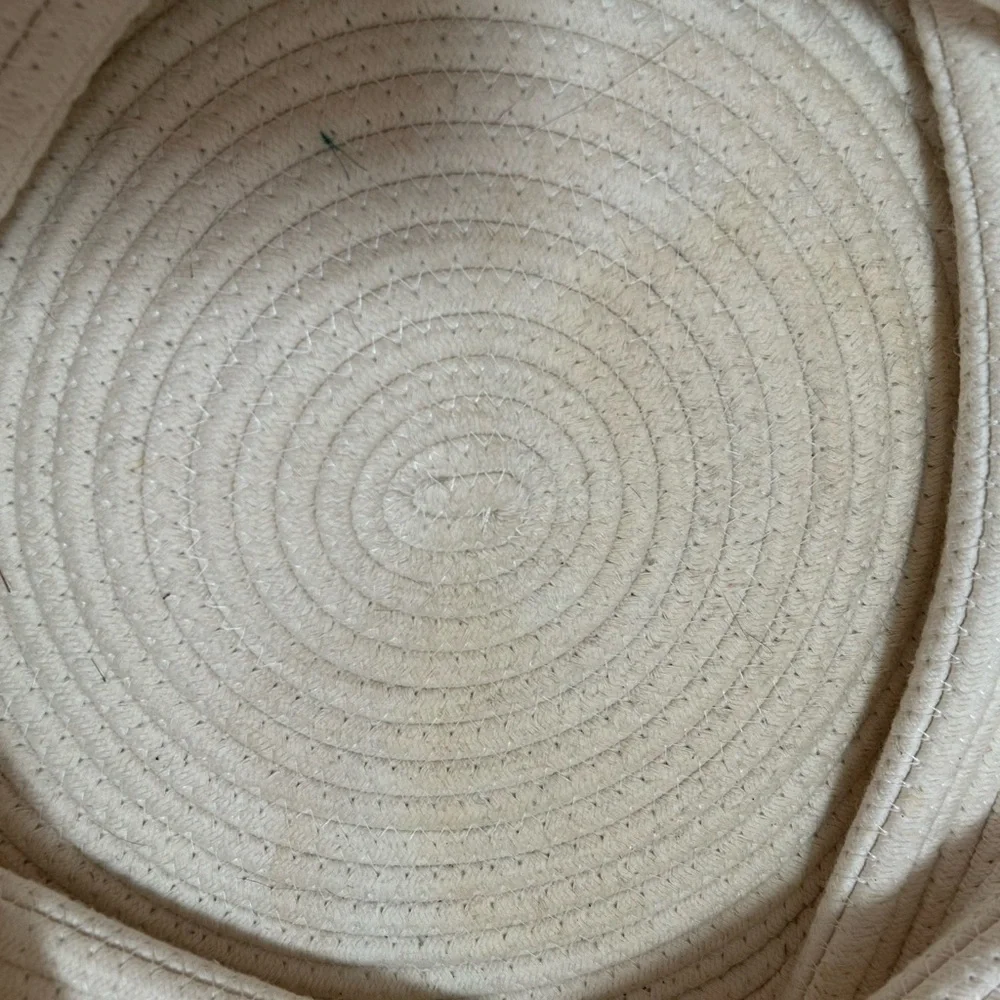 New Huntington home cotton rope basket decoration home decor